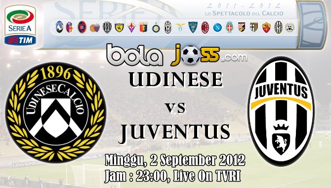 Udinese vs Juventus 2 September 2012