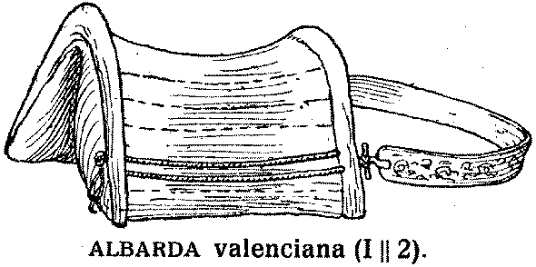 albarda valenciana