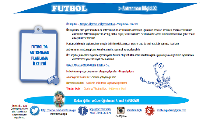Futbol Antrenman Bilgisi / 2