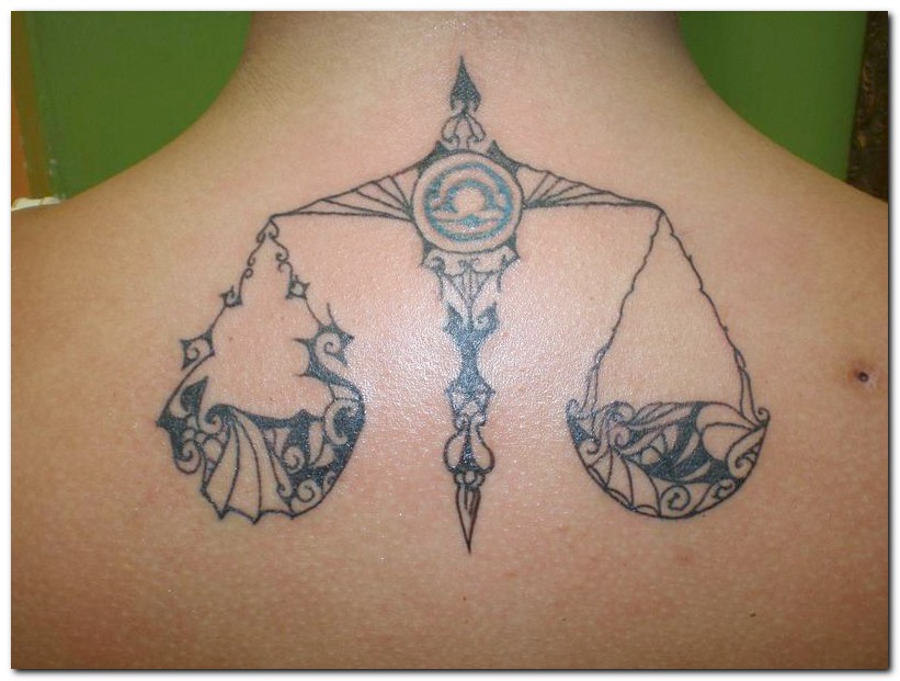 Libra Tattoo Designs Tattoos Posted by nyetnyet at 849 AM