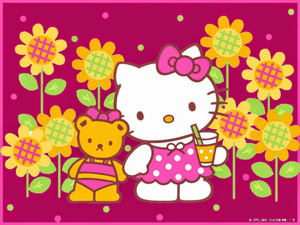 Gambar Hello Kitty Bergerak Untuk Wallpaper Kampung Wallpaper