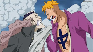 ワンピースアニメ 頂上戦争編 472話 スクアード マルコ | ONE PIECE Episode 472