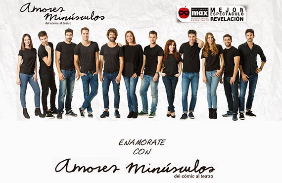 Amores Minúsculos triunfa en el Teatro Lara