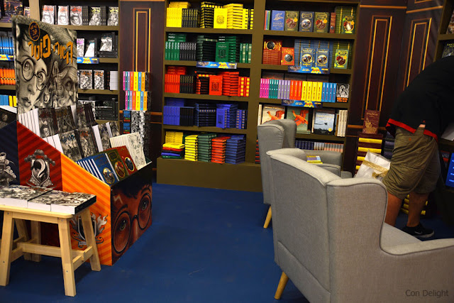 Library and bookstore of harry potter festival