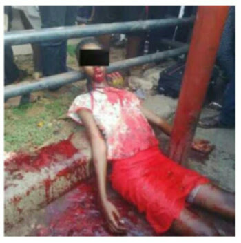  Lady Who Vomited Blood In Ikorodu Area Of Lagos