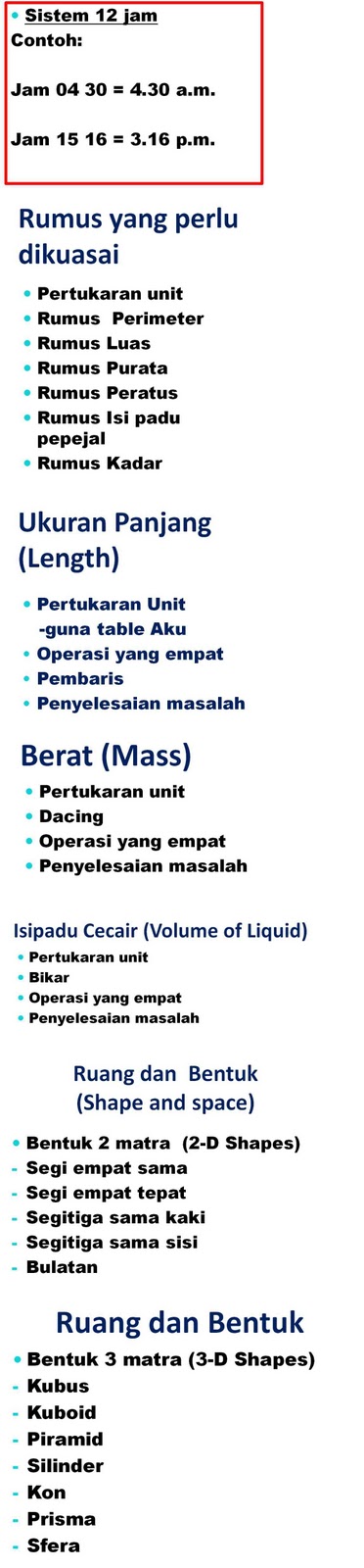 ANJUNG ILMU: MATEMATIK TAHUN 6 (UPSR)