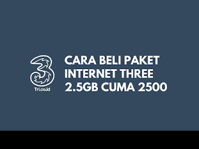 Kuota Data Tri 2.5GB Tidak ada Lagi ? Begini trik dan solusi untuk dapat menggunakan nya kembali