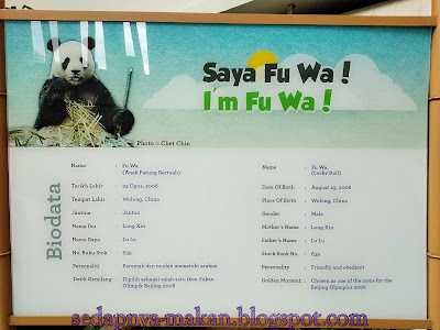 biodata panda Fu Wa