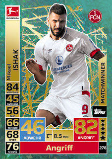 Match Attax Bundesliga 2018-2019 1.FC Nürnberg