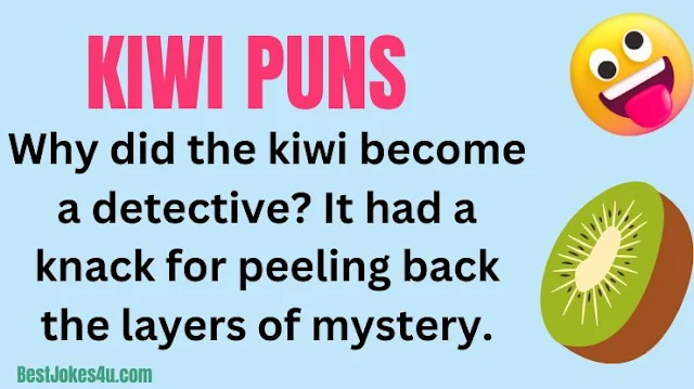 Funny kiwi puns