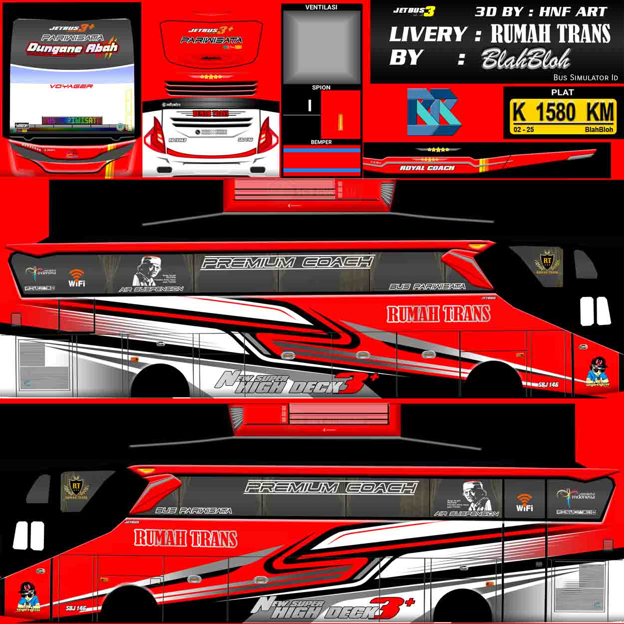 livery bussid dongane abah