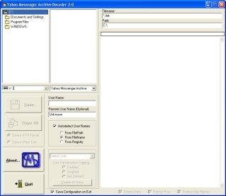 The Yahoo Messenger Archive Decoder