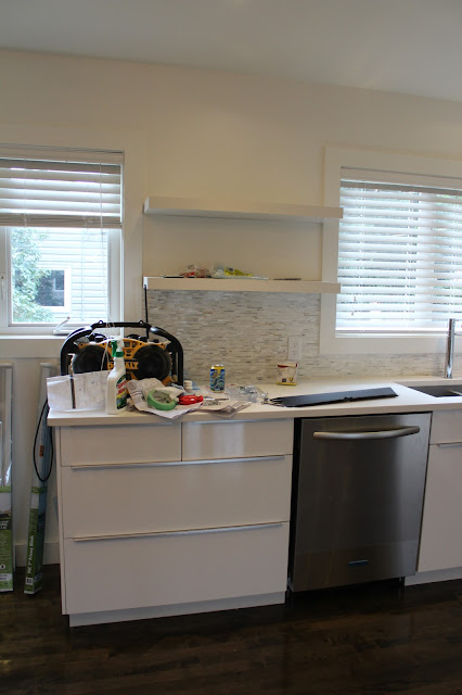 ikea white high gloss kitchen abstrakt