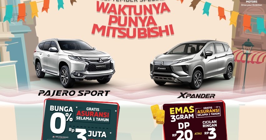 Program Promo Penjualan Mitsubishi Motors Pekanbaru Riau September 2019