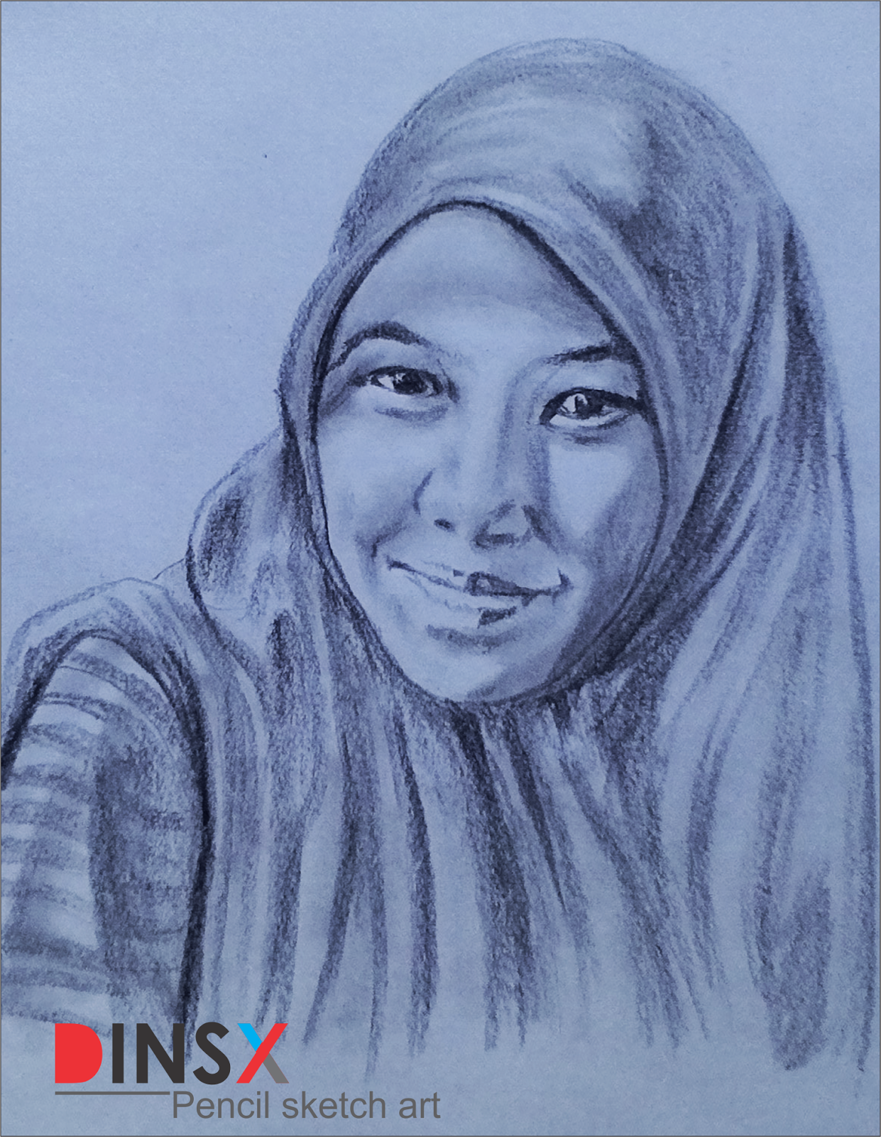  Lukisan  Sketsa  Pensil  Req Tn Arifin DINSX SKETSA  