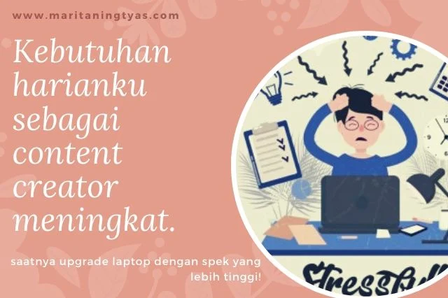 butuh spek laptop yang mumpuni dan menjawab kebutuhan