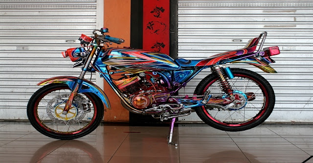 Kumpulan Gambar Modifikasi  Yamaha  RX  King  Terbaru 2013 