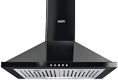 Glen 60 cm 1000 m3/hr Pyramid Wall Mounted Chimney