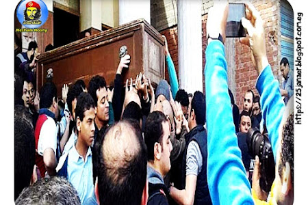 الصور الكاملة : جنازة مهيبة للعراب  احمد خالد توفيق  وسط  بكاء وأحزان الشباب 