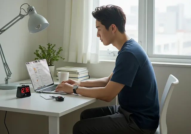 뽀모도로 기법으로 집중력을 3배 높이는 법