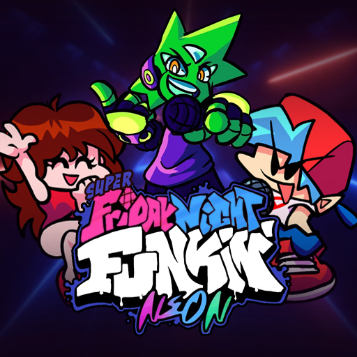 Let's have a super FNF with Neon and the gang!