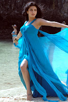 Shruti Hassan hot in blue dress