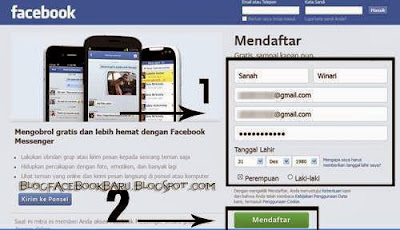 cara membuat facebook