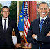 French President, Emmanuel Macron Replicates Obama's Official Portrait 