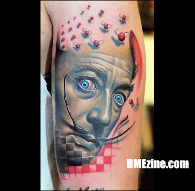 Salvador Dali Tattoos