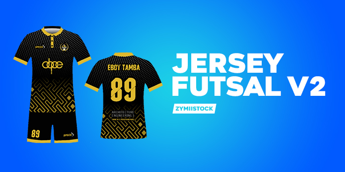 Download Mockup Jersey Futsal V2 PSD - ZYMIISTOCK