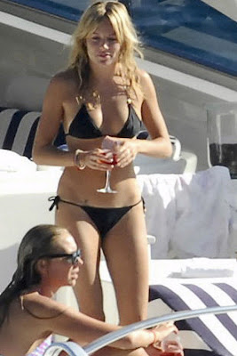 CELEBRITY MODEL Sienna Miller Bikini beach Pics from vacation at Ibiza