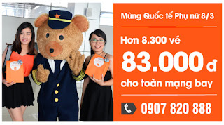 Jetstar khuyến mãi vé máy bay đi Đà Lạt chỉ 83.000 đồng
