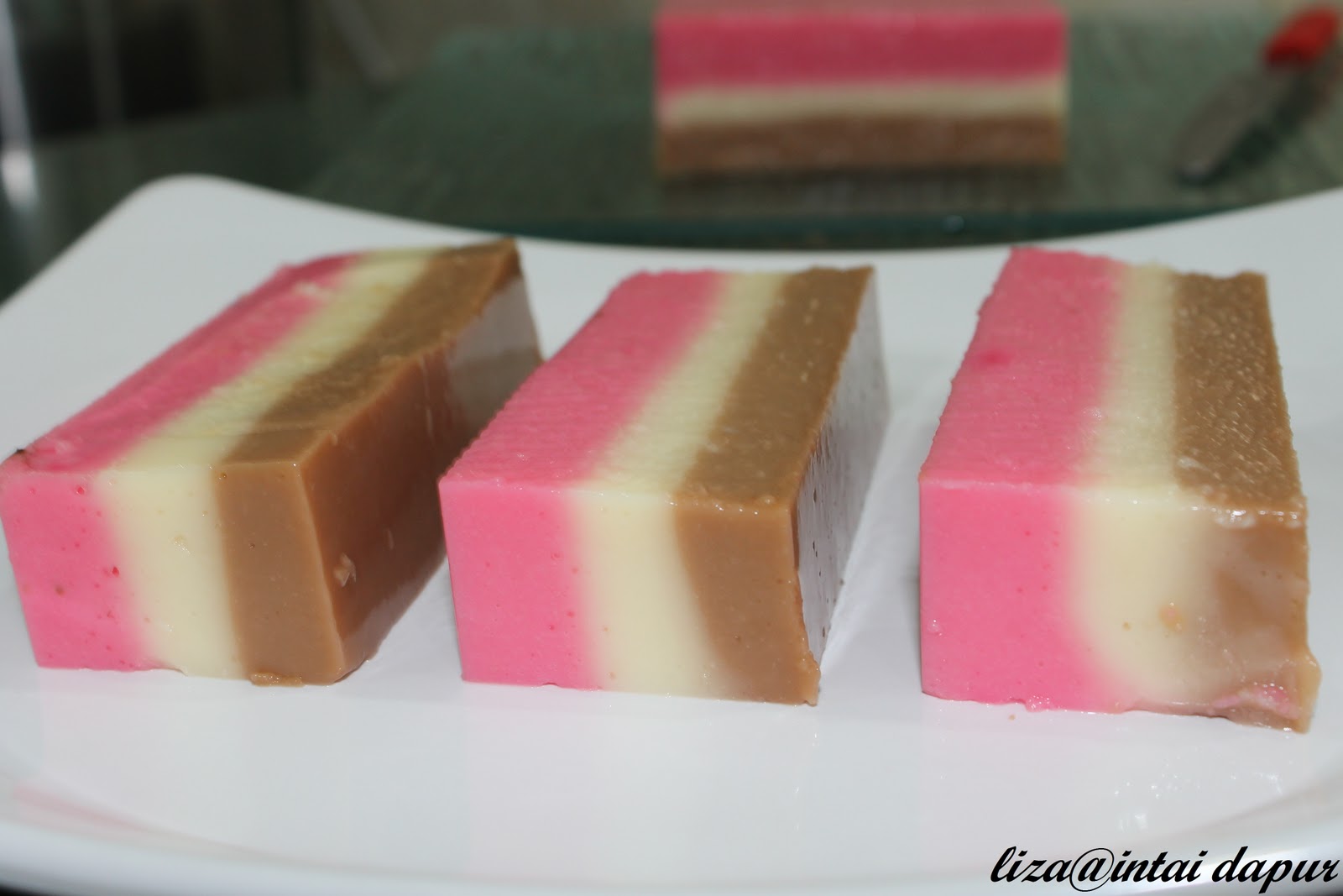 INTAI DAPUR: Puding Aiskrim 3 Rasa