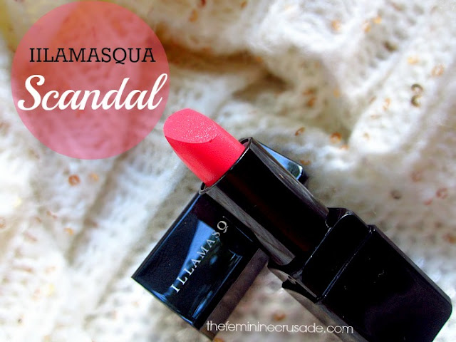 Illamasqua Lipstick in Scandal