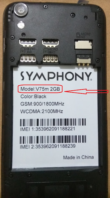 Symphony V75m 2GB Ram Firmware