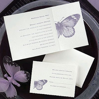 Tarjetas de Boda con Mariposas, parte 1