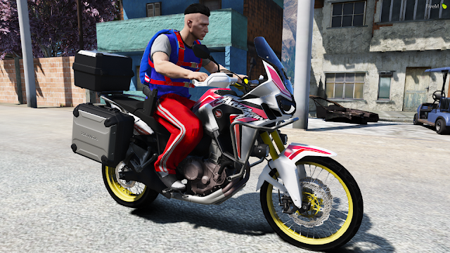 HONDA AFRICA TWIN CRF1000L PARA FIVEM