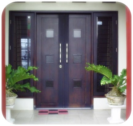 Gambar model pintu  rumah  minimalis modern