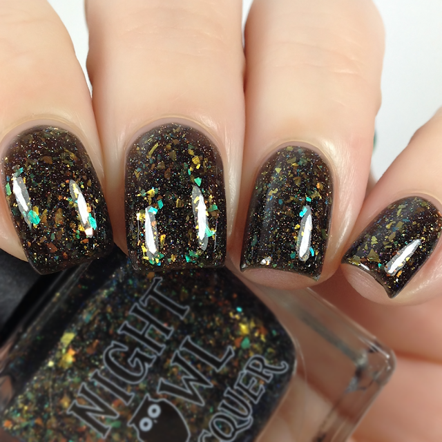 Night Owl Lacquer-Deathly Hallows