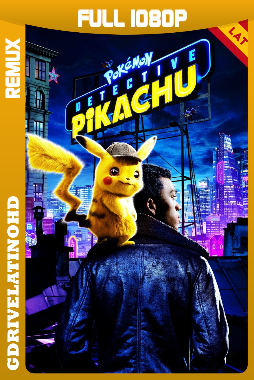 Pokémon Detective Pikachu (2019) BDRemux 1080p Latino-Inglés
