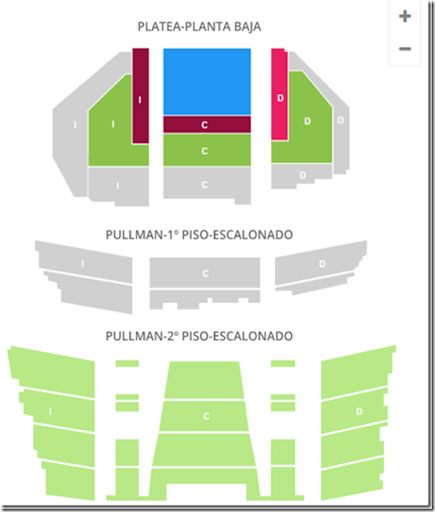 Teatro gran Rex mapa de Entradas[4]