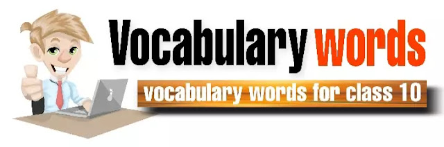 Vocabulary words