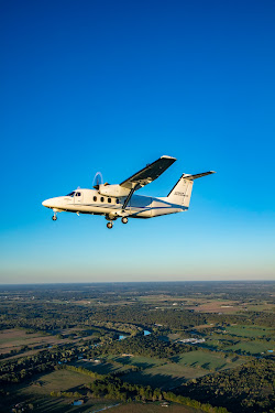 Powered by two wing-mounted Pratt & Whitney PT6A-65SC turboprop engines, the Cessna SkyCourier has the power and range to cover all of the UK and many places in Europe.