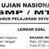 Contoh Soal Try Out / UCUN UN SMP Bahasa Inggris 2017/2018 