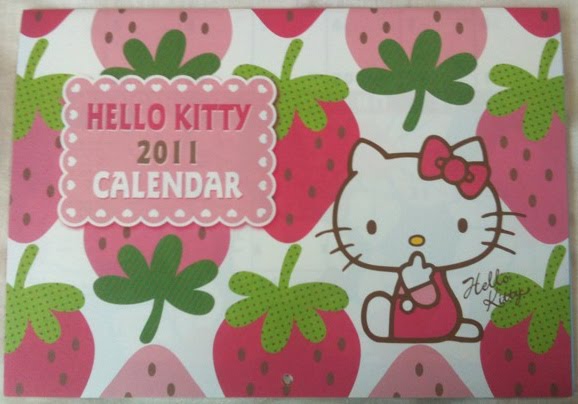 hello kitty january calendar 2011. hello kitty desktop wallpaper