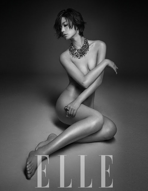 Ah Young Mi - Elle Korea Fashion Magazine Cover