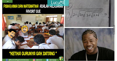 12 Meme Kocak 'Pelajaran Matematika' Ini Nyenangin Otak Banget