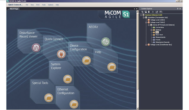 للمحترفين, في مجال, الحمايات, الكهربائية, اليكم برنامج, MICOM, AGILE S1