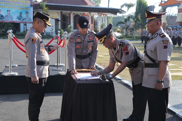 Polres Kebumen Rotasi Sejumlah Perwira, Kompol Tamzil jadi Kabag SDM