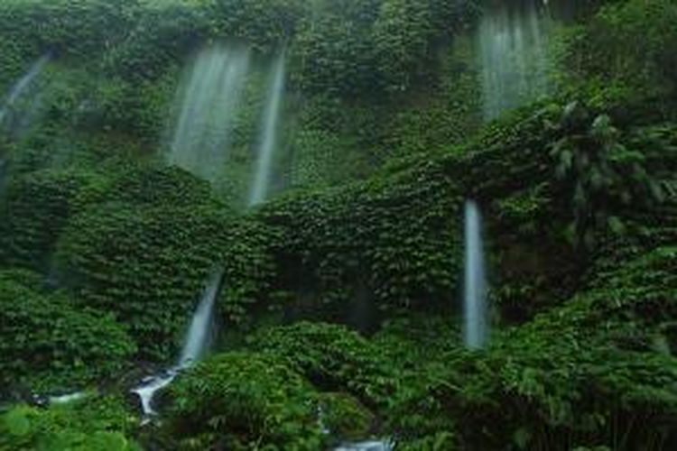 Daftar Air Terjun Terindah di Lombok NTB